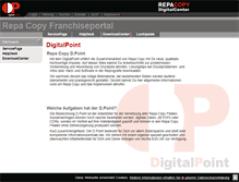 Tablet Screenshot of dpoint.at